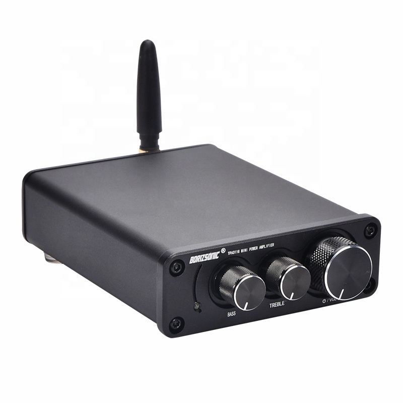 Мини-усилитель мощности BRZHIFI мини-аудиофил Hi-Fi Цифровой усилитель BT 5,0 стерео 100 Вт усилитель для домашнего аудио
