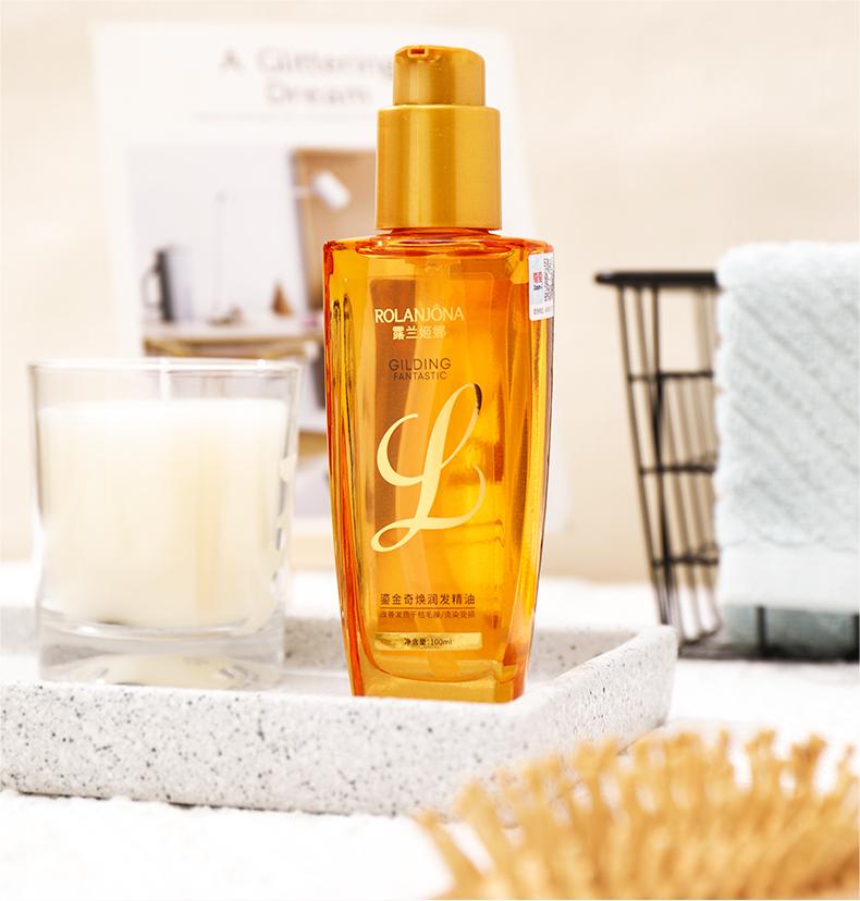Hot Sale Private Label Rolanjona Deep Nourishing Smooth Hair Care Serum OEM Camella Japonica Seed Oil Growth Treatment Hair Oil