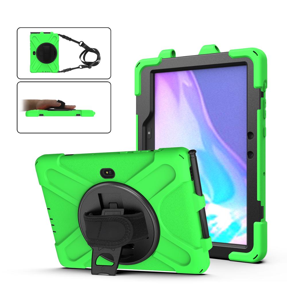 Противоударный жесткий чехол с ремешком на шею, чехол для Samsung galaxy tab active Pro 10,1 дюйма, SM-T540/T545