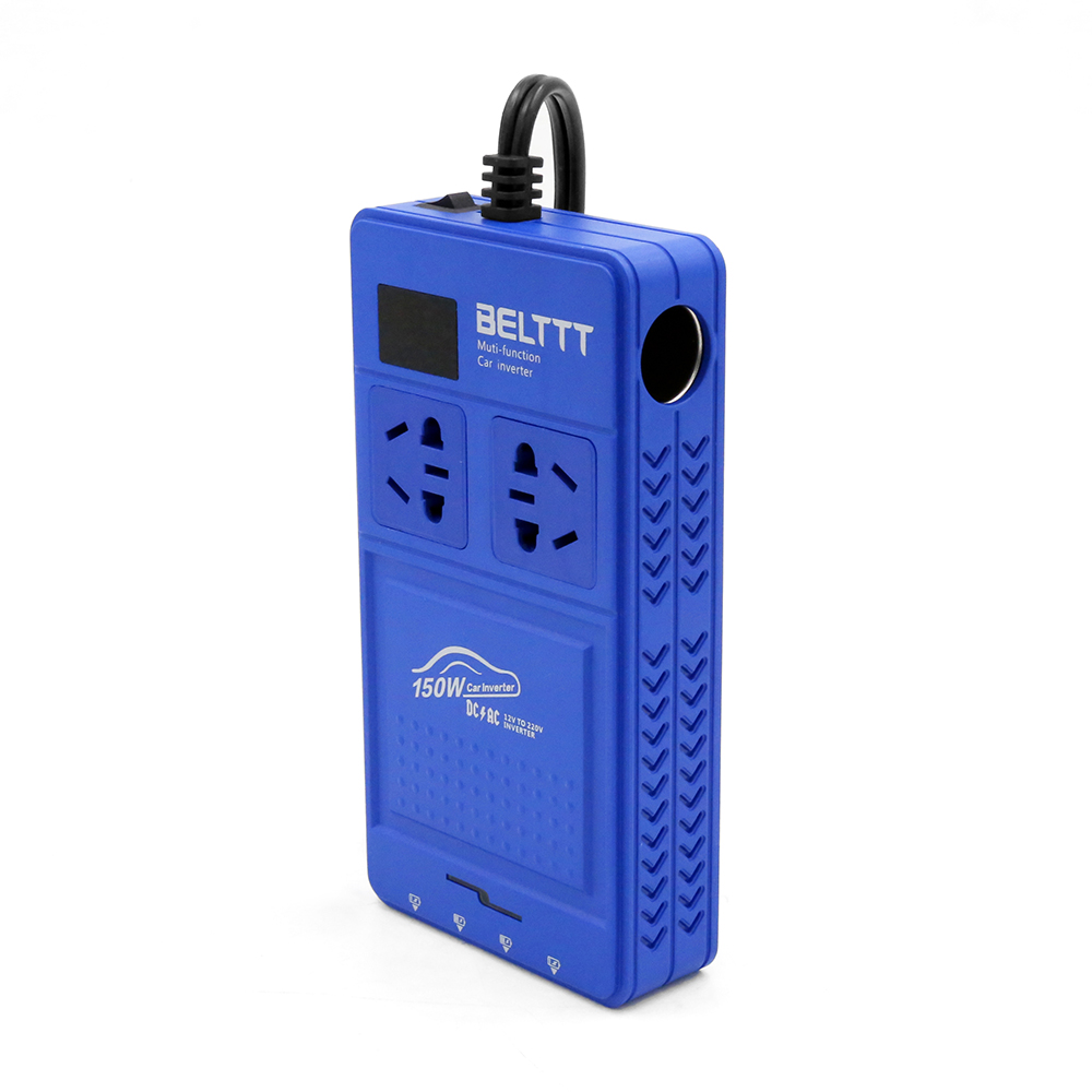 150 Watt 150w 200w 300w 12v To 220v Usb 5v 5a Dc To Ac Small Car Power Inverter