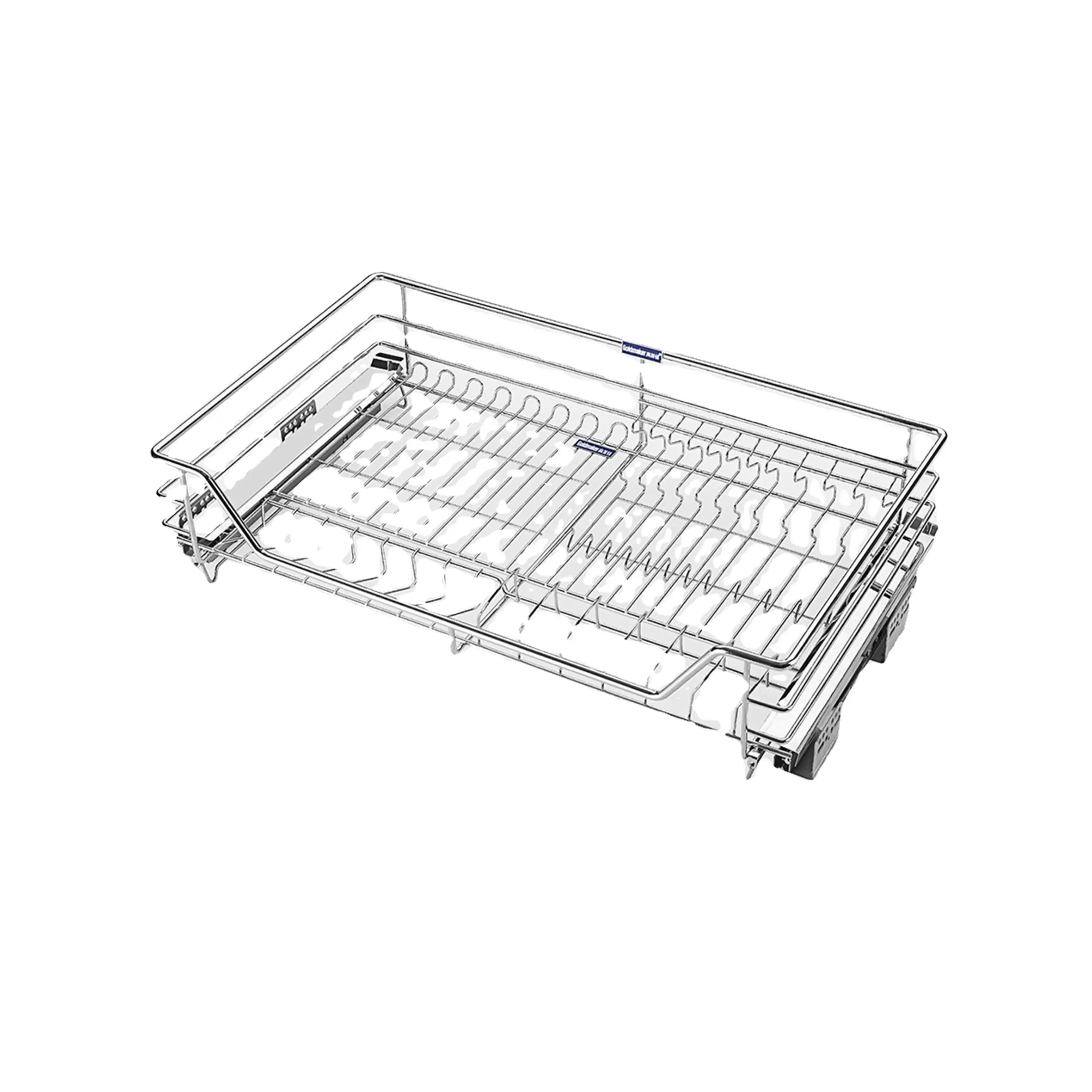 Manufacturer Direct Supply Kitchen Cabinet High Quality Pull Out Basket 4 Sides Drawer Baskets