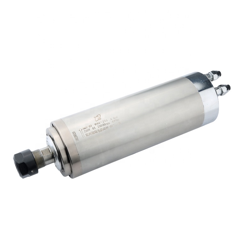 HQD GDZ-23 мотор шпинделя 2.2kw 8A ER20 высокоскоростной дизельный двигатель с водяным охлаждением двигатель 4-подшипник фрезерный станок с ЧПУ для резьбы по дереву