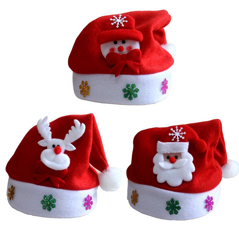 New Year Merry Christmas Hat Light Up LED Tfor Kids Children Adult Xmas Gift 2021 Led Christmas Bucket Hat