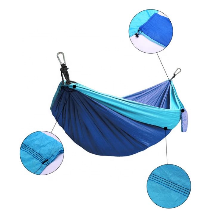Lightweight Nylon Parachute Hammocks for Backpacking, Travel, Beach, Backyard, Patio, Hiking
