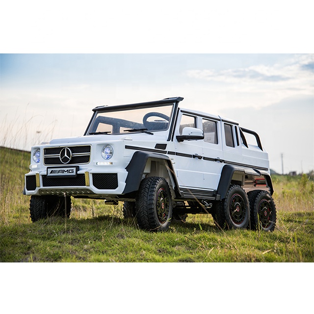 Лицензионный Mercedes Benz 6wheel G63 6X6 Детские аккумуляторные автомобили игрушечные автомобили для детей большая машина для детей 2020
