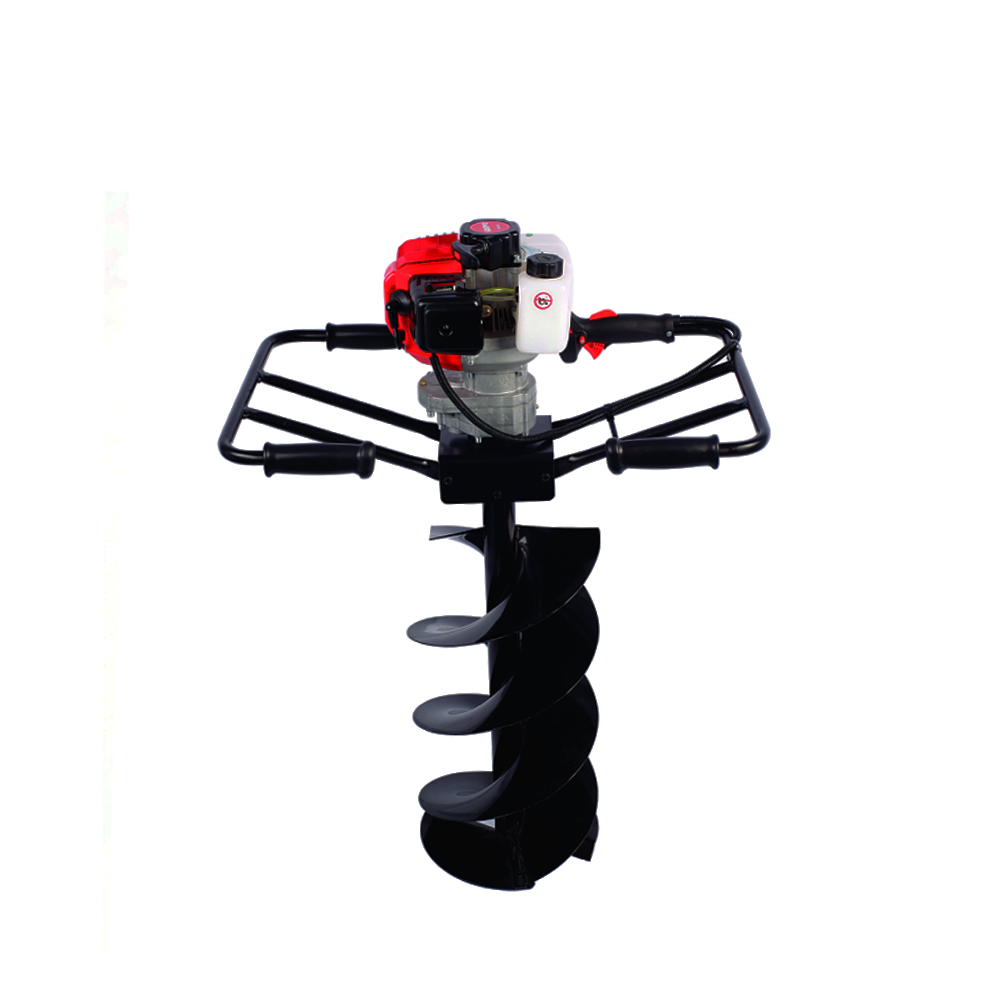 Портативный полукруглый шнек 52cc Dually One или Two-man