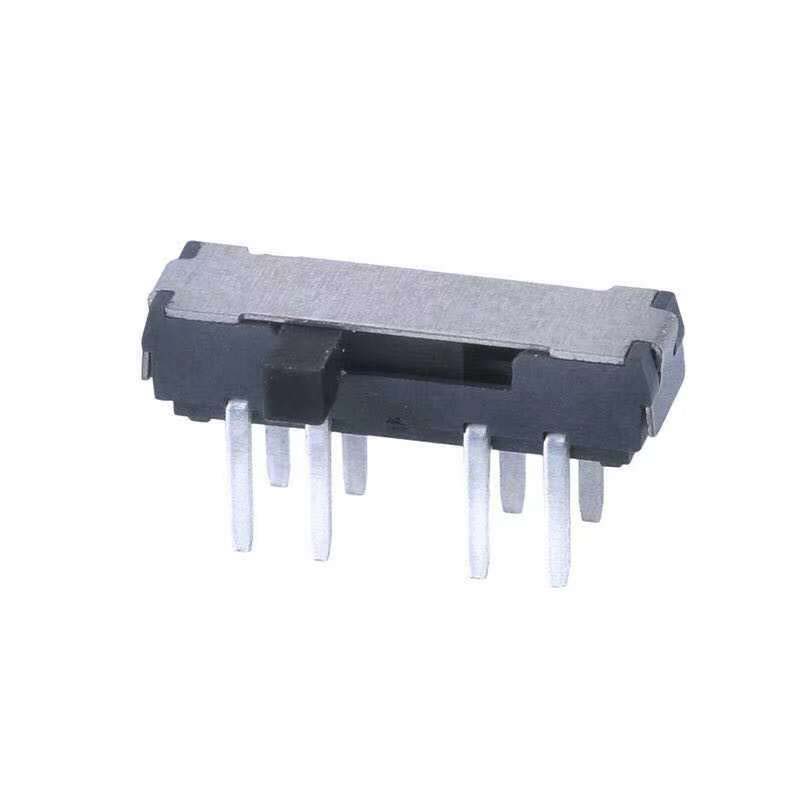 Factory direct sales toggle switch horizontal eight-pin plug-in three-gear toggle switch msk-23d19 sliding switch