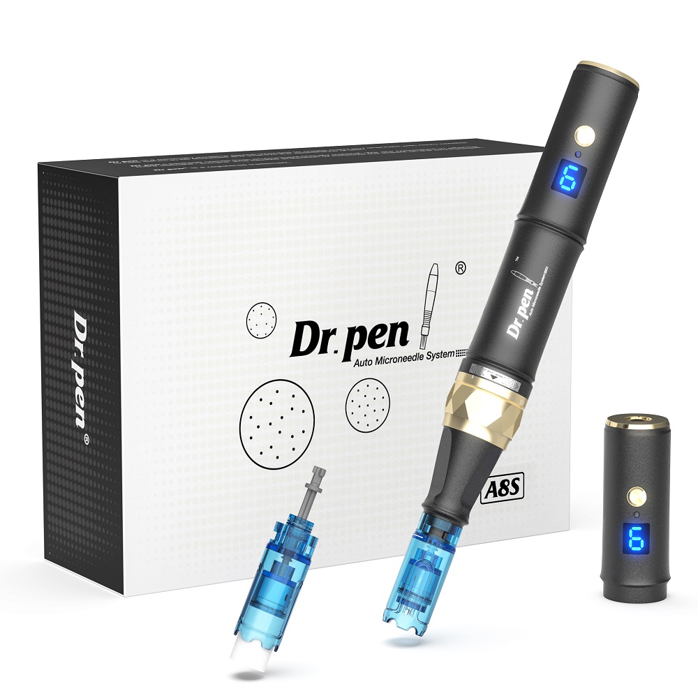 Новейшая профессиональная ручка с микроизоляцией A8S dermapen derma pen A8S