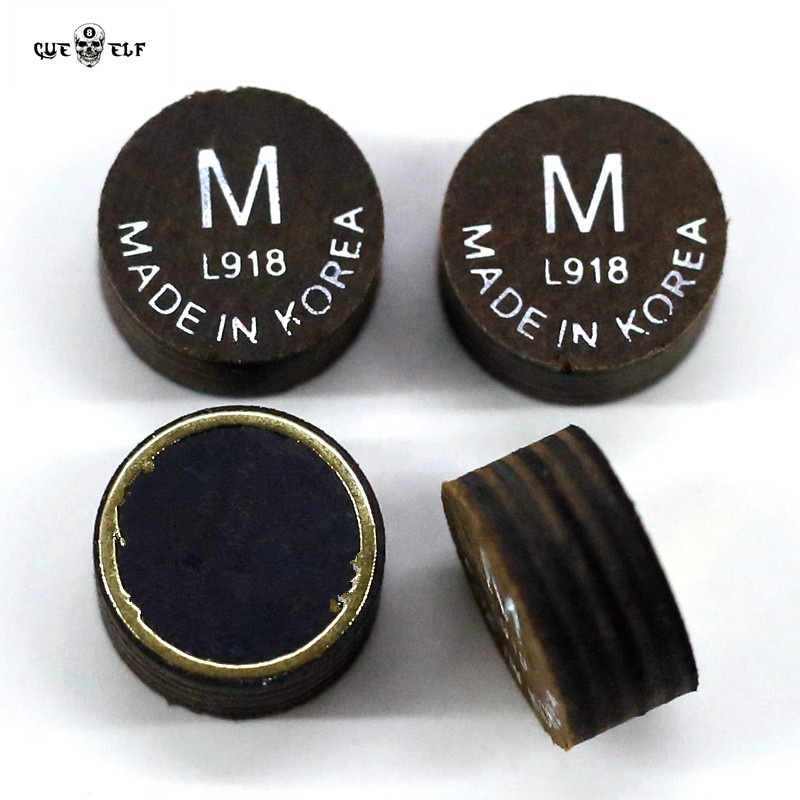 Cueelf 11 мм/12 мм/13 мм/14 мм 8 слоев японской кожи carom cue tips