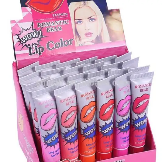 Tear and pull Lip Gloss Lipstick does not fade tear and pull lip film magic tear and pull lipstick