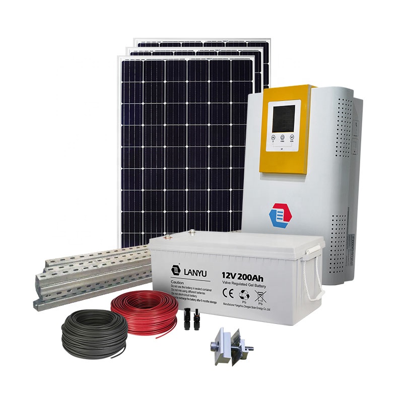 1kw 2kw 3kw 5kw 10kw Солнечная энергия вне сетки домашняя солнечная панель система