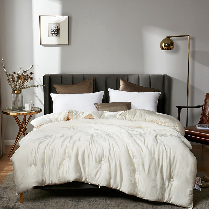 Luxury Soft bed Comforter Set Cotton quilt Jacquard Wholesale Queen King size duvet set