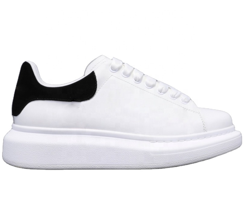 Custom LOGO Top leather sneaker walking style shoes men's women's casual shoes white trendy shoes men