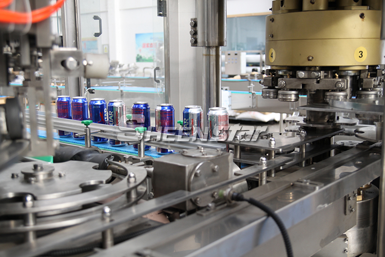 Полностью автоматическая машина 2 в 1 для наполнения и слива газированных напитков, газовой воды, пивных банок