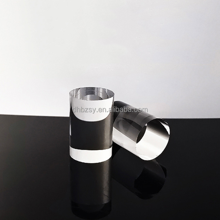 High temperature resistant transparent light guide rod fused quartz glass rod