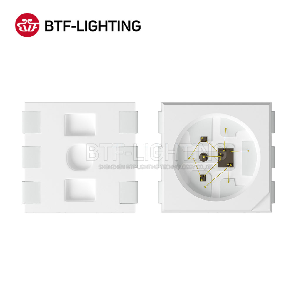 Лучшие продажи SK6812 P6 smd 5050 светодиодный чип 0,2 Вт/шт. DC5V 1000 шт./упак.