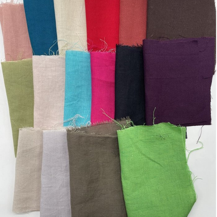 16924-CST 30s 68*68 Rayon Linen Solid Woven 125gsm 55"/56"