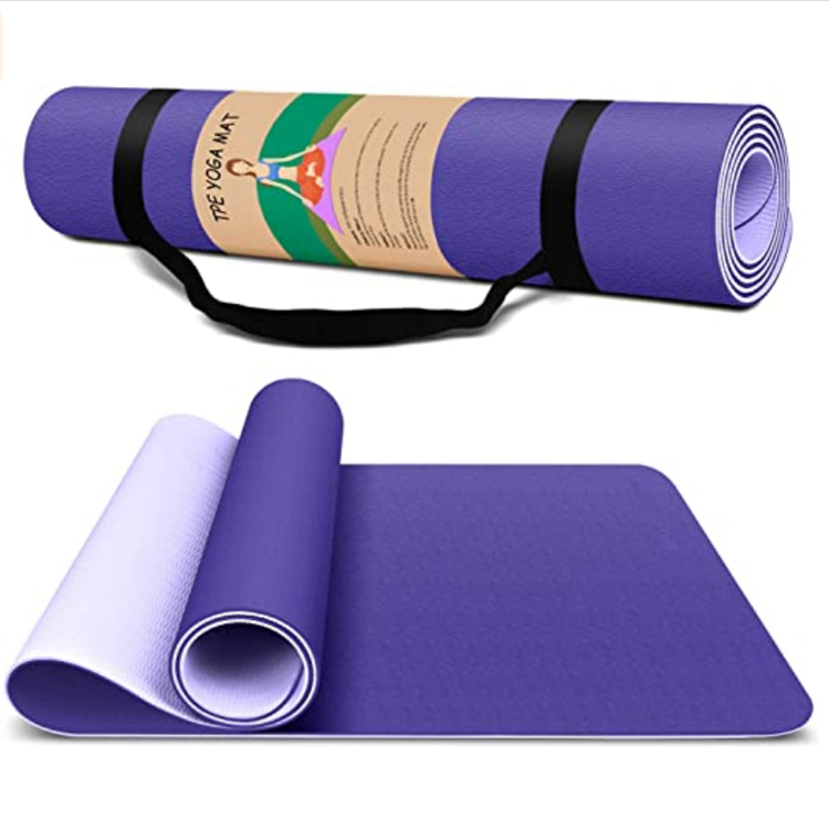 Wholesale Custom Adjustable Sports Fitness Sling Cotton Yoga Mat Carrying Strap Yoga Mat Carrier Strap