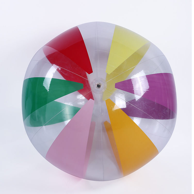 High demand products colorful fashion custom logo 3d inflatable beach ball