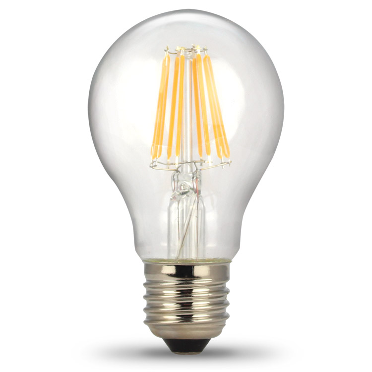 A19 4 Вт 6 Вт 8 Вт 10 Вт 110V 130V 220V 240V 400LM 600LM 800LM 1000LM E26 E27 LED лампа накаливания, FMT-A60