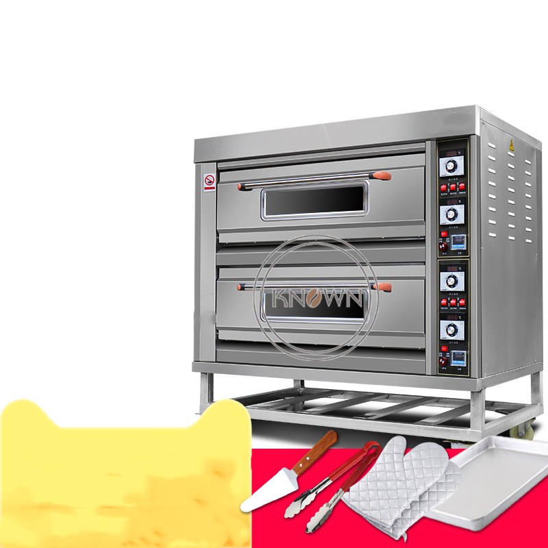 Industrial Electrical Bakery Oven Commercial Food Grade Biscuit Pizza Making Machine for Baking Bread Cake