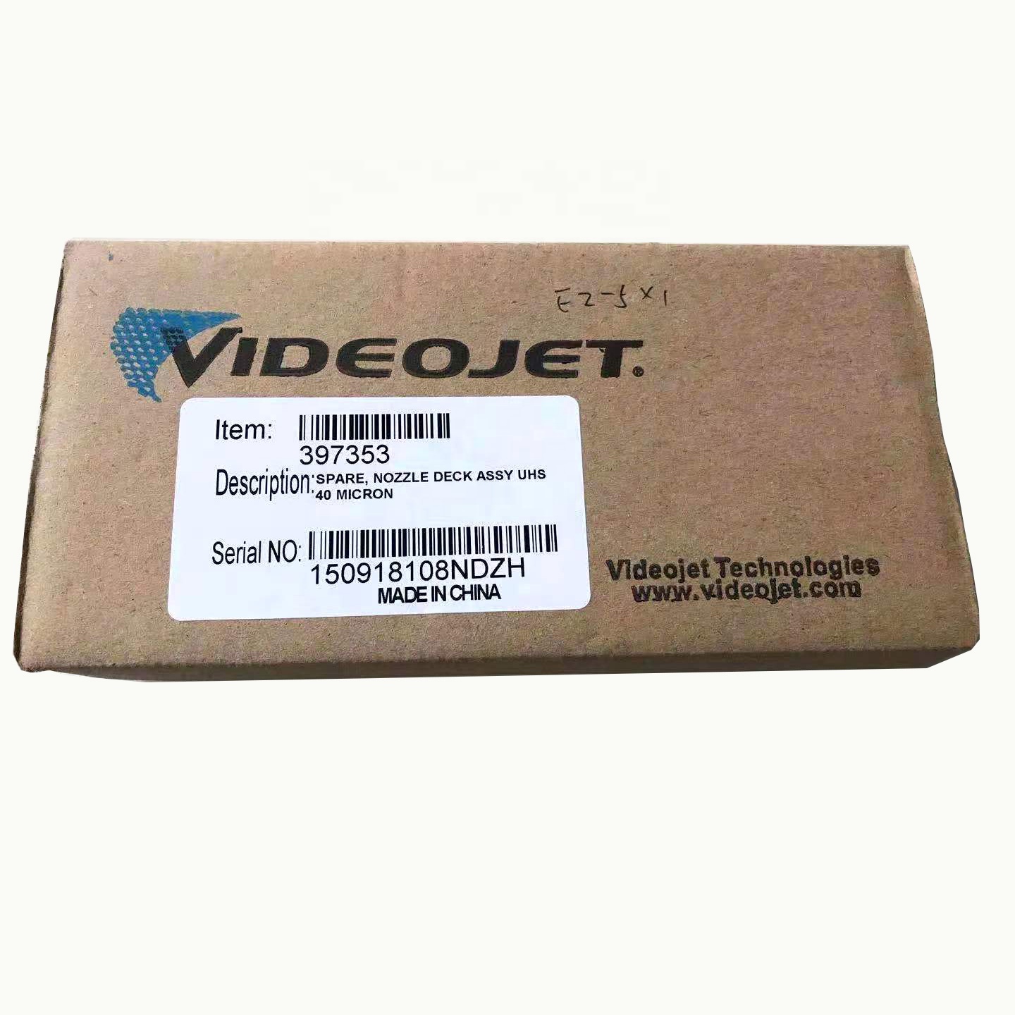 Videojet 1620HR принтер 40U модуль 1620 UHS сопло Палуба в сборе uhs 40 микрон 397353