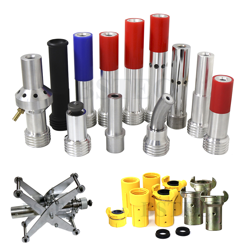 Clean Equipment B4C Boron Carbide Nozzle Sandblasting SSIC SIlicon Carbide Nozzle Venturi Sand Blasting Nozzle For Sandblasting
