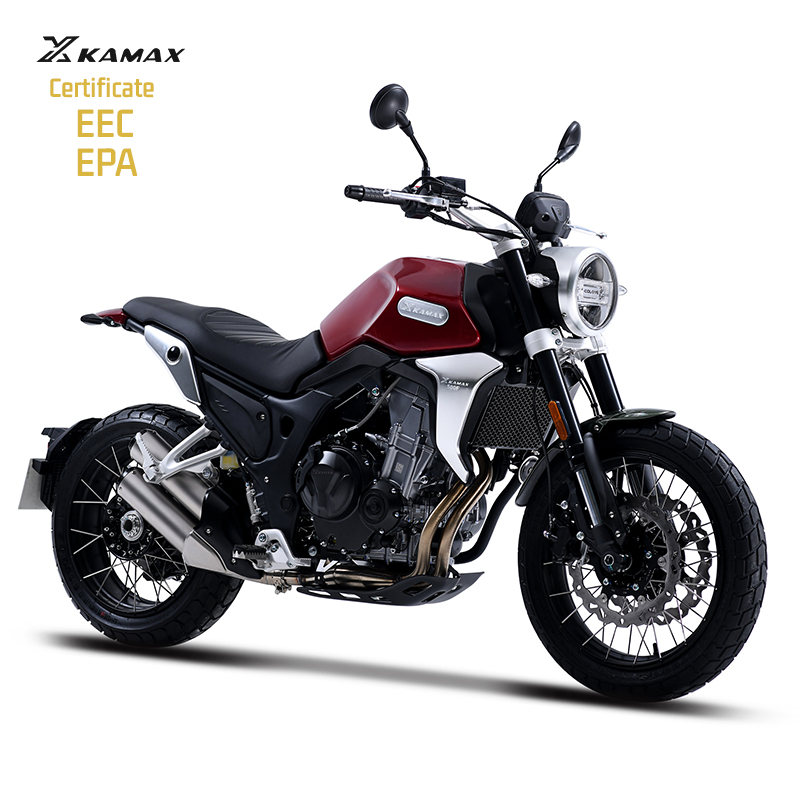 KAMAX Newest China Modern Classic Neo Retro Old Time Scrambler Motorbikes Vintage Adult Mobility Cruiser Motorcycle