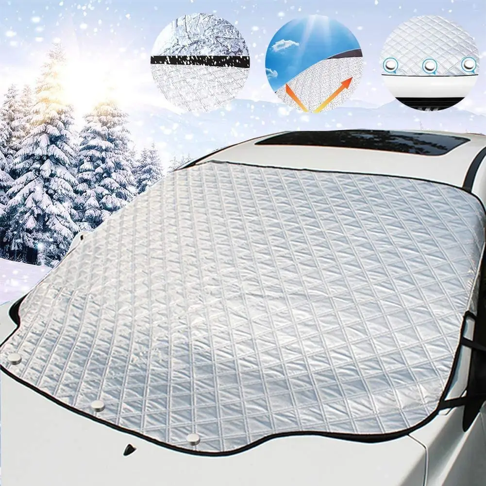 Universal UV Snow UV Protection Car Front Window Sun Shade Snow Shade Cover