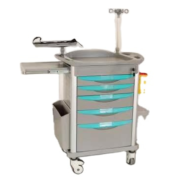 Good quality hospital emergency medical trolley factory