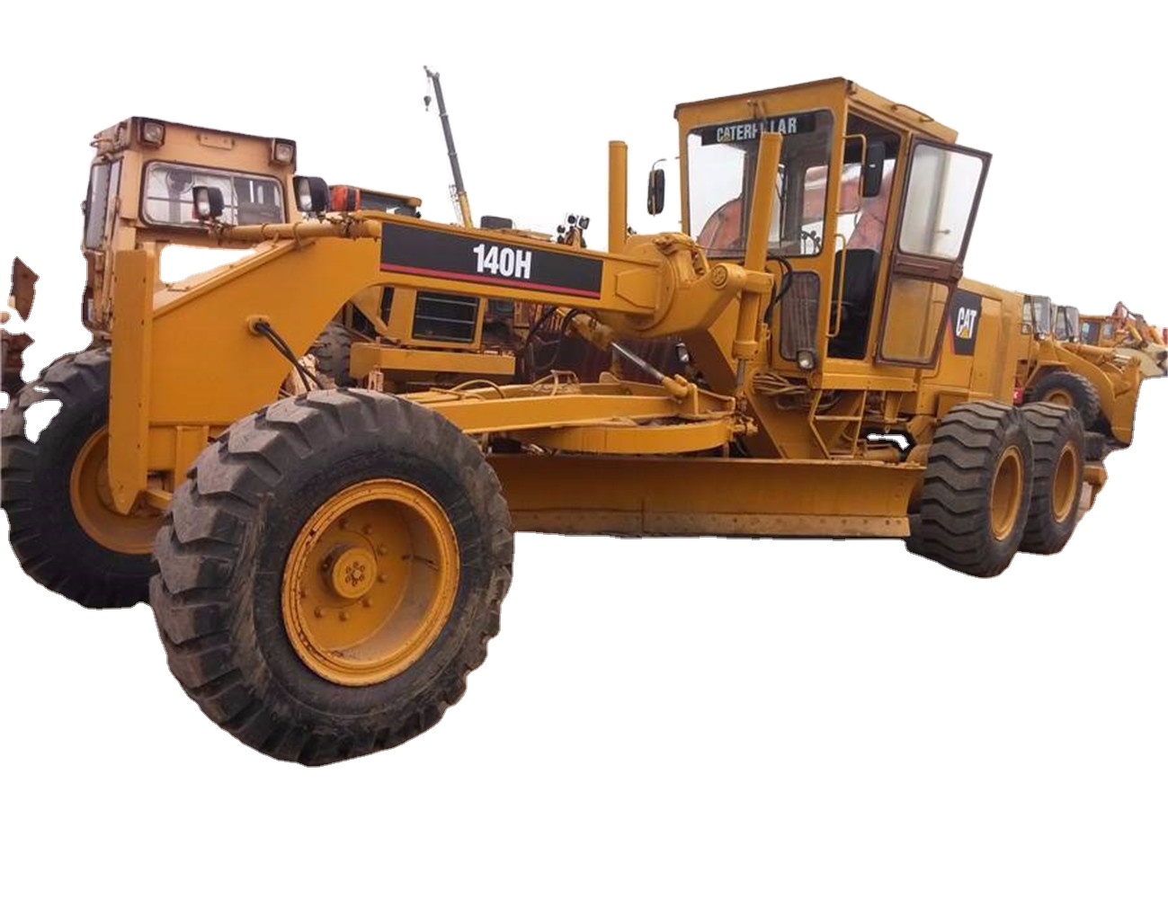 Подержанный оригинальный японский автогрейдер cat 140H в продаже 140 г