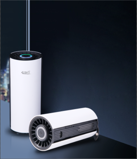 Portable negative ion air Cleaner UVC Car Air Purifier Hepa Filter Personal Air Purifier