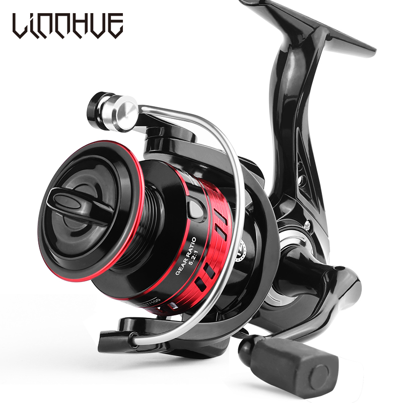 Linnhue HD500-7000, катушка для спиннинга, 8 кг Макс Перетащите спиннинг катушка рыбалка 5,2: 1 высокая скорость металлическая катушка для спиннинга, данный товар может быть изготовлен на заказ
