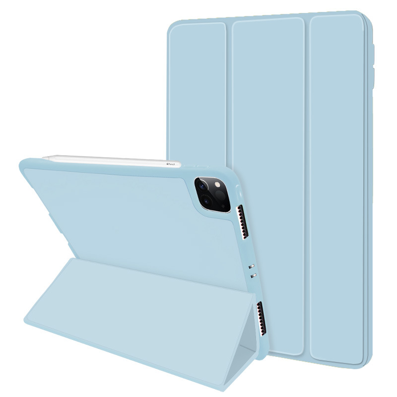 Гибкий Кожаный чехол-накладка для Ipad Pro 11, Чехол для Ipad Pro 2020, чехол с держателем для карандашей