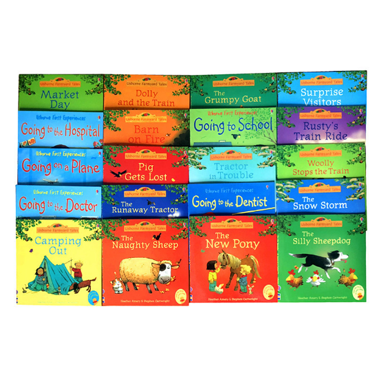 Оптовая продажа, детская книга со сказками usborne, набор из 20 книг