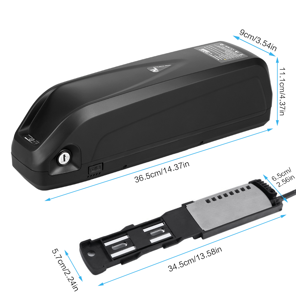 2020 18650 hailong Ач 36 В перезаряжаемый аккумулятор с USB-портом для электровелосипеда