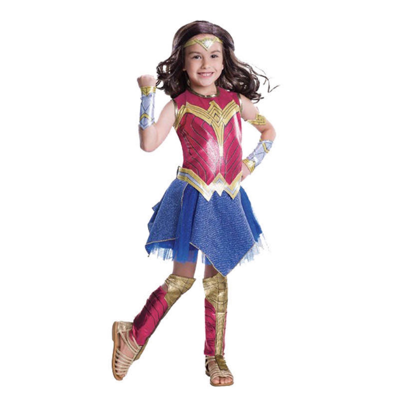 RTSAY-805 Wonder Woman; Детский костюм для костюмированной вечеринки; Костюм Чудо-женщины; Розовая юбка Супермена; Синее платье Супермена