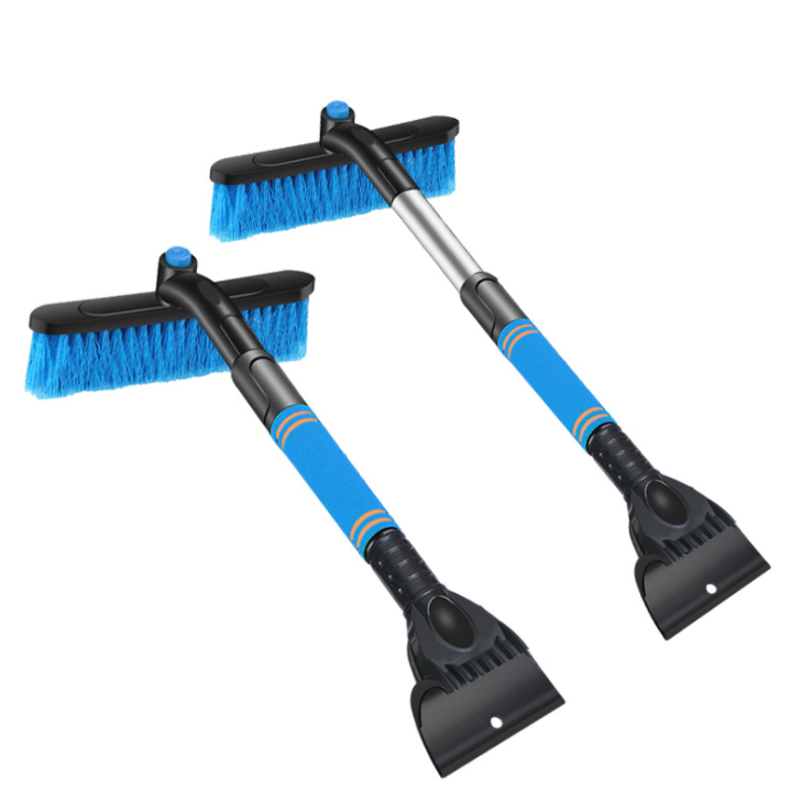 Wholesale adjustable 3 IN 1 plastic car snow brush with ice shovel snow shovels