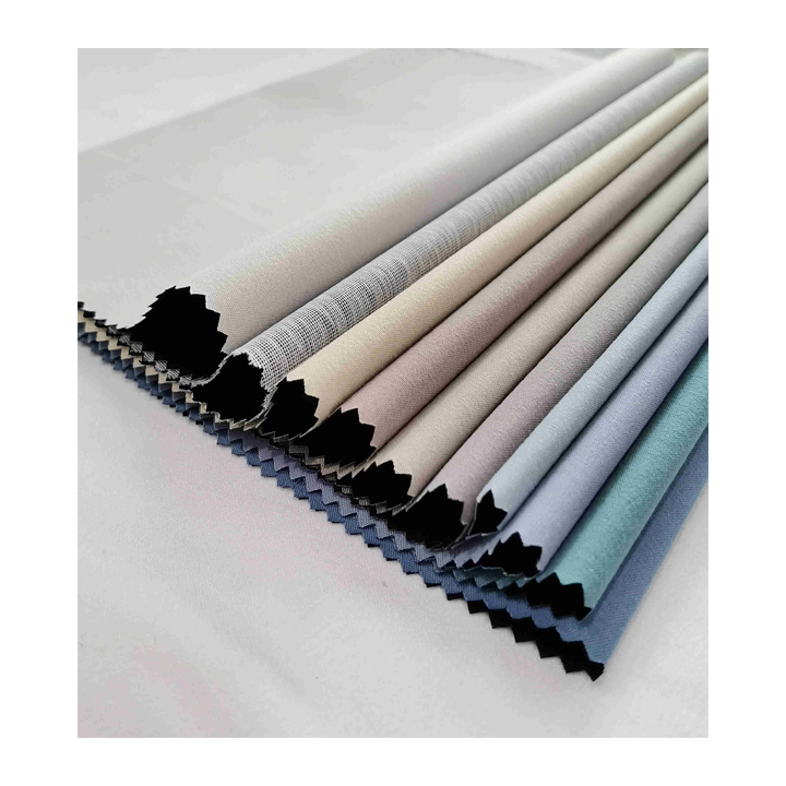 Hot sale Manufactures coating making single side blackout 100% Polyester Cheap Curtain Fabric