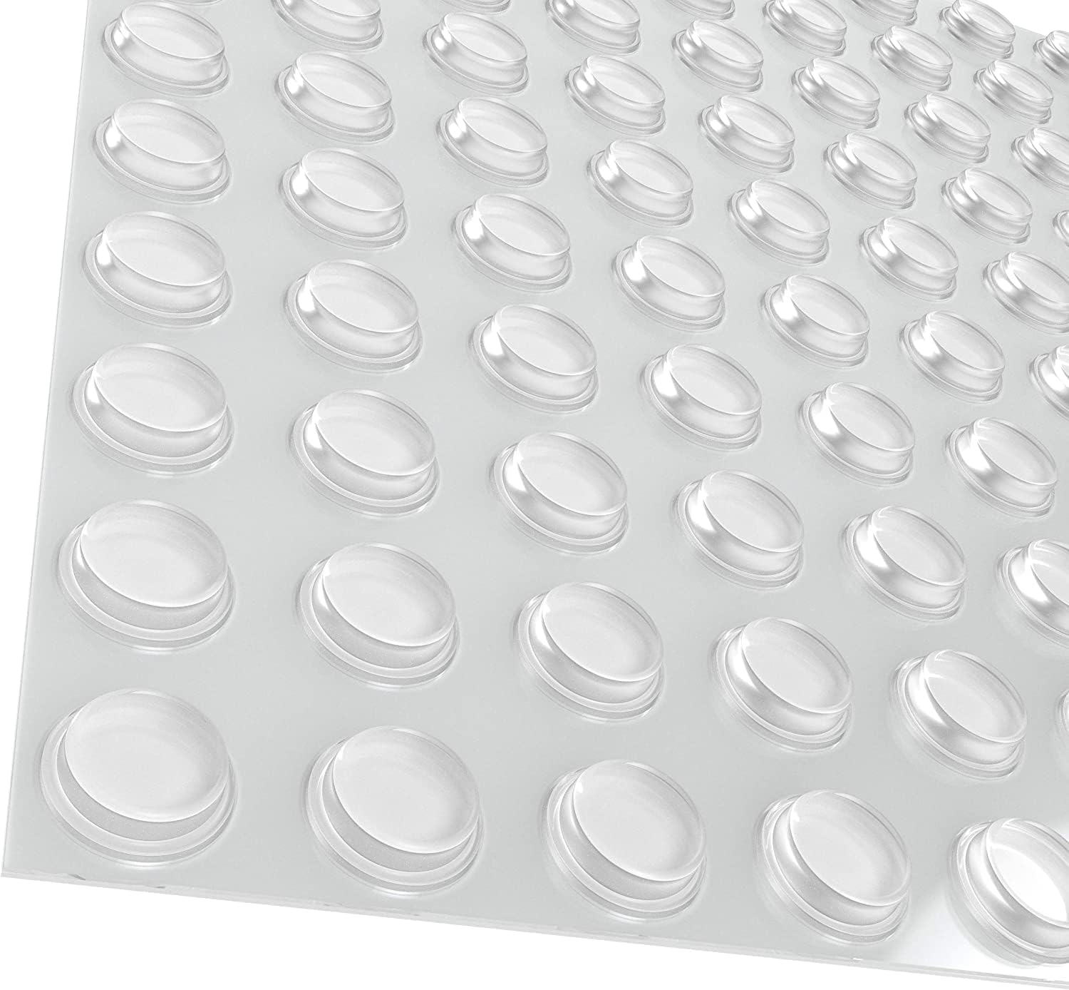 Self Adhesive Non Slip Mat Sticky Clear Silicone Bumper Pads Protects Product adhesive pad