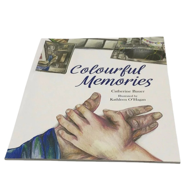 Custom printing fashion colorful catalogue handbook with perfect binding