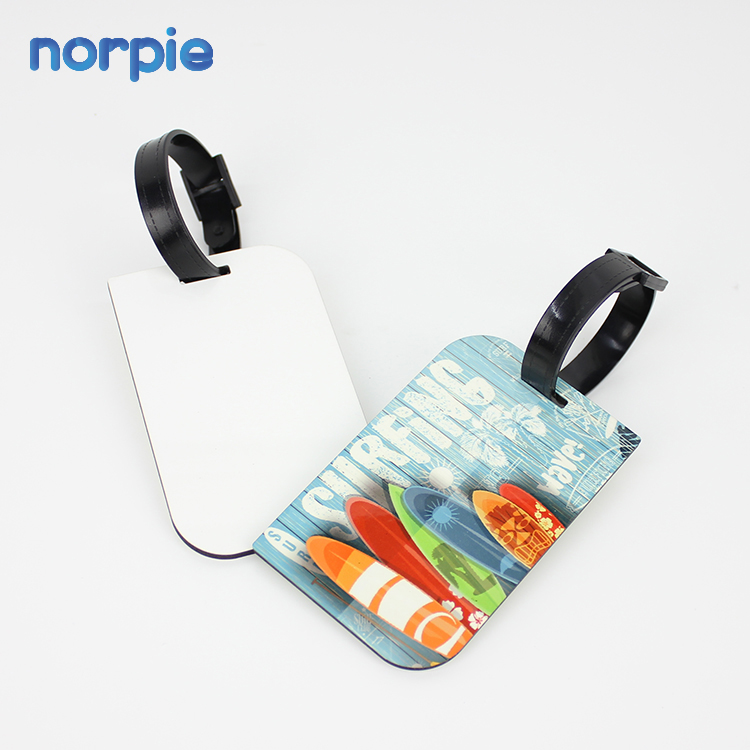 Customized Wholesale Wood Sublimation Blank Suitcase Tags