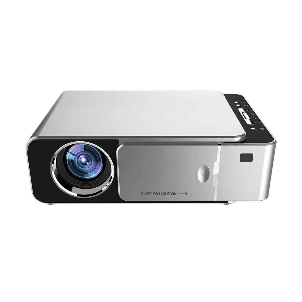 Yinzam T6 Portable Low Price Cheap 720P LED Projector 50W with 4K Home Theater 3500 Lumens Mini Projecteur 2020