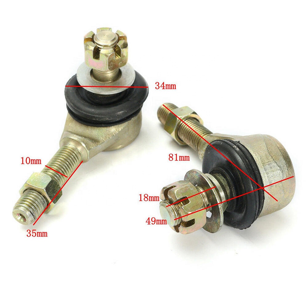 Atv Tie Rod End Ball Joint Ball Screw Rod Fit For Car