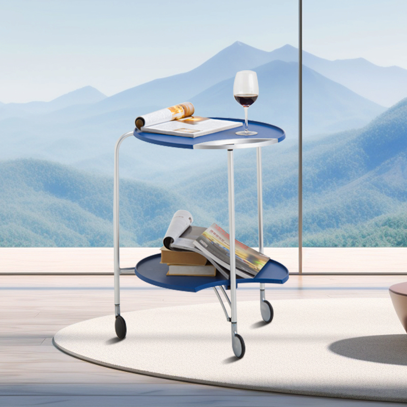 Decorative And Economical Food Serving Trolley Perfect For Luxury Hotels Restaurants And Bars