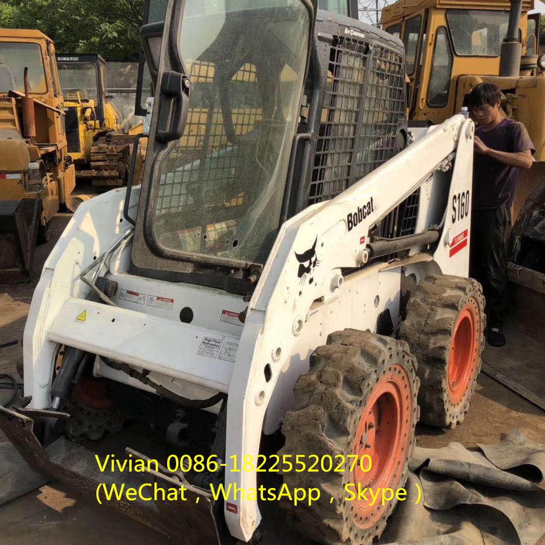 Used Bob cat s160 loaders best price in stock selling