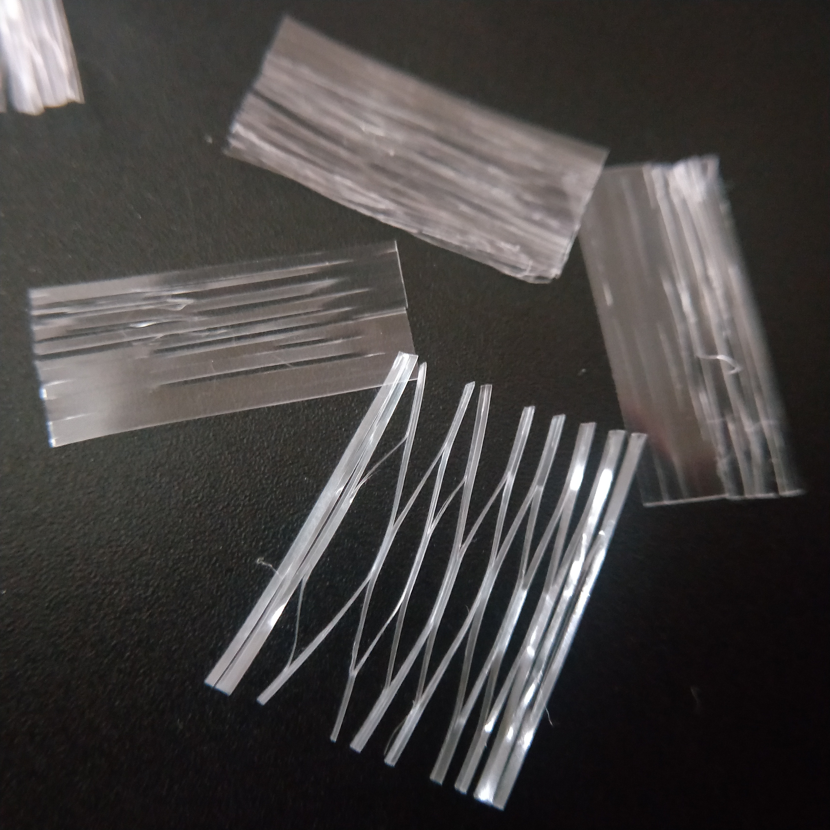 Concrete Fiber Concrete Additive PP Mesh Fiber For Reinforced Concrete