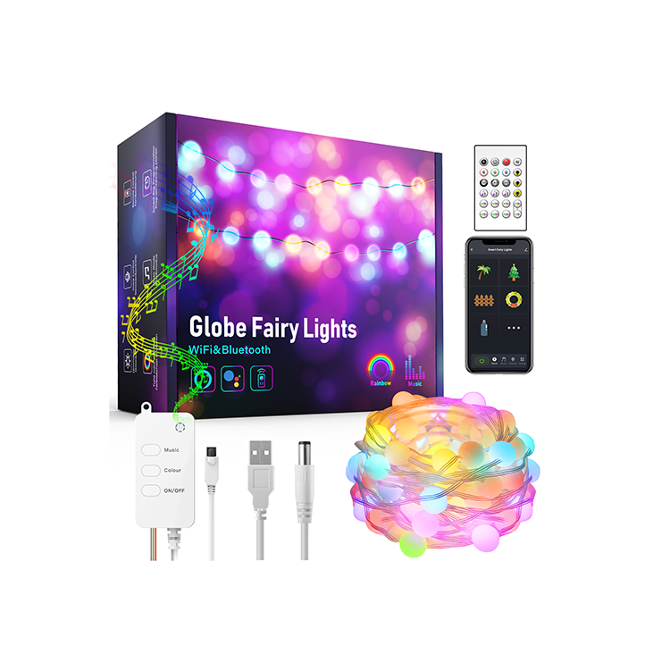 10M 20M 30M 50M 100M Waterproof Outdoor Home LED Fairy String Lights Christmas Party Wedding Holiday Decoration Garland light