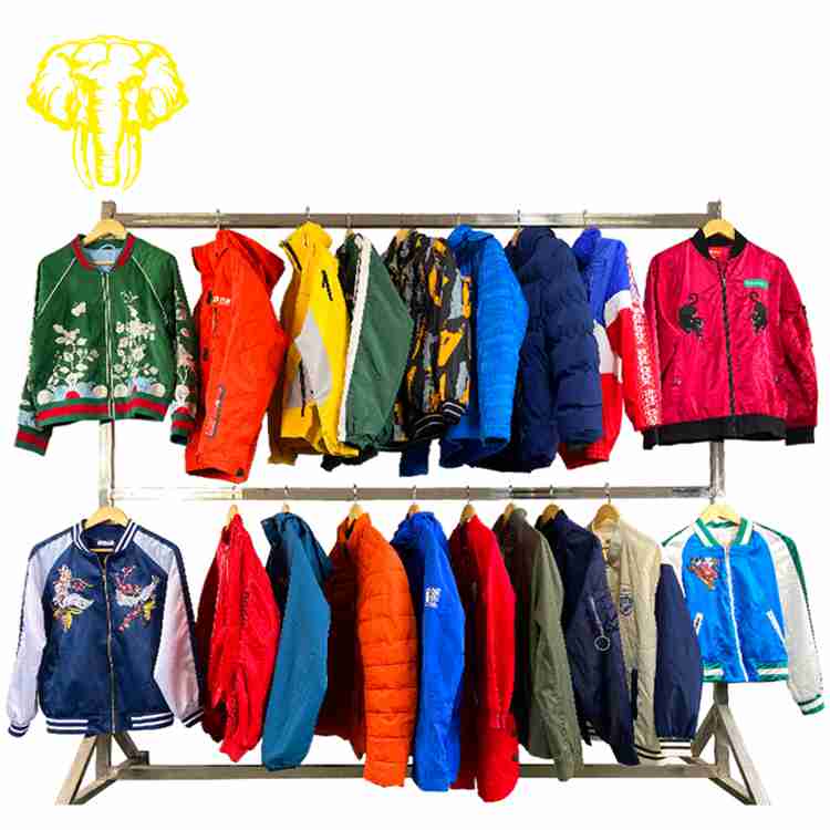 Wholesale High Quality Polyester Cotton Winter Second Hands Used Jacket