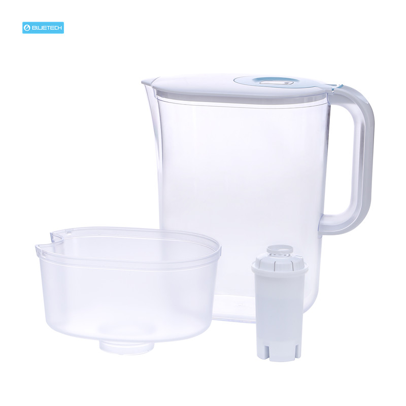 kitchen use 10 cup water filter with activated carbon filter replacement cartridge